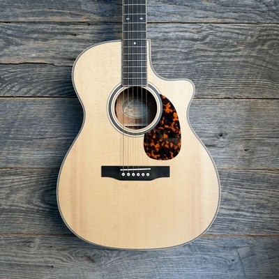 Larrivee OMV-40 Acoustic-Electric Guitar - Mahogany w/ Element Bronze Pickup