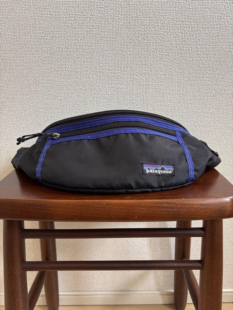 廃盤　00’s patagonia パタゴニア ヒップバッグ ネイビー 紺 廃盤 00's patagonia パタゴニア ヒップバッグ ネイビー 紺