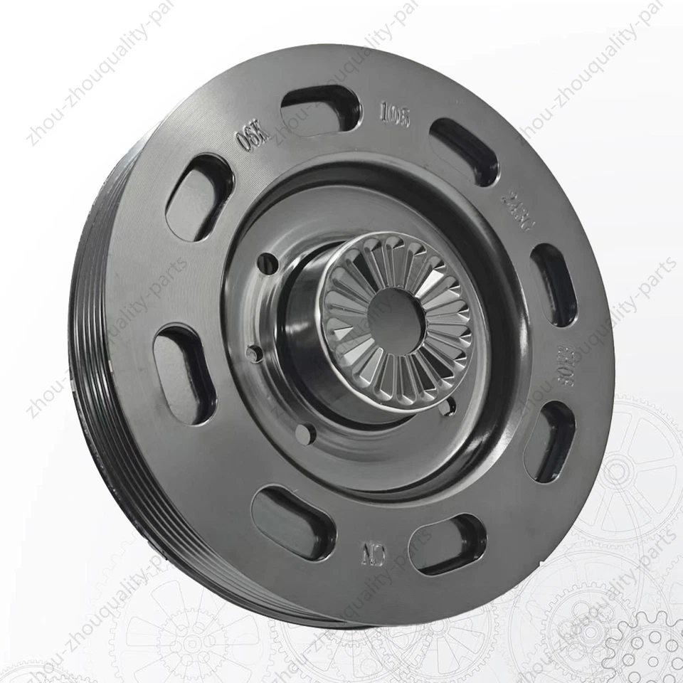 Equilibrador armónico de motor para Volkswagen Jetta 2008-2018 Passat Tiguan Audi A3 A4 Foto 4 de 4