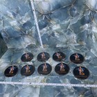 CAPTAIN MORGAN 9 BEER BAR TOP SPILL MAT RUBBER COASTERS NEW