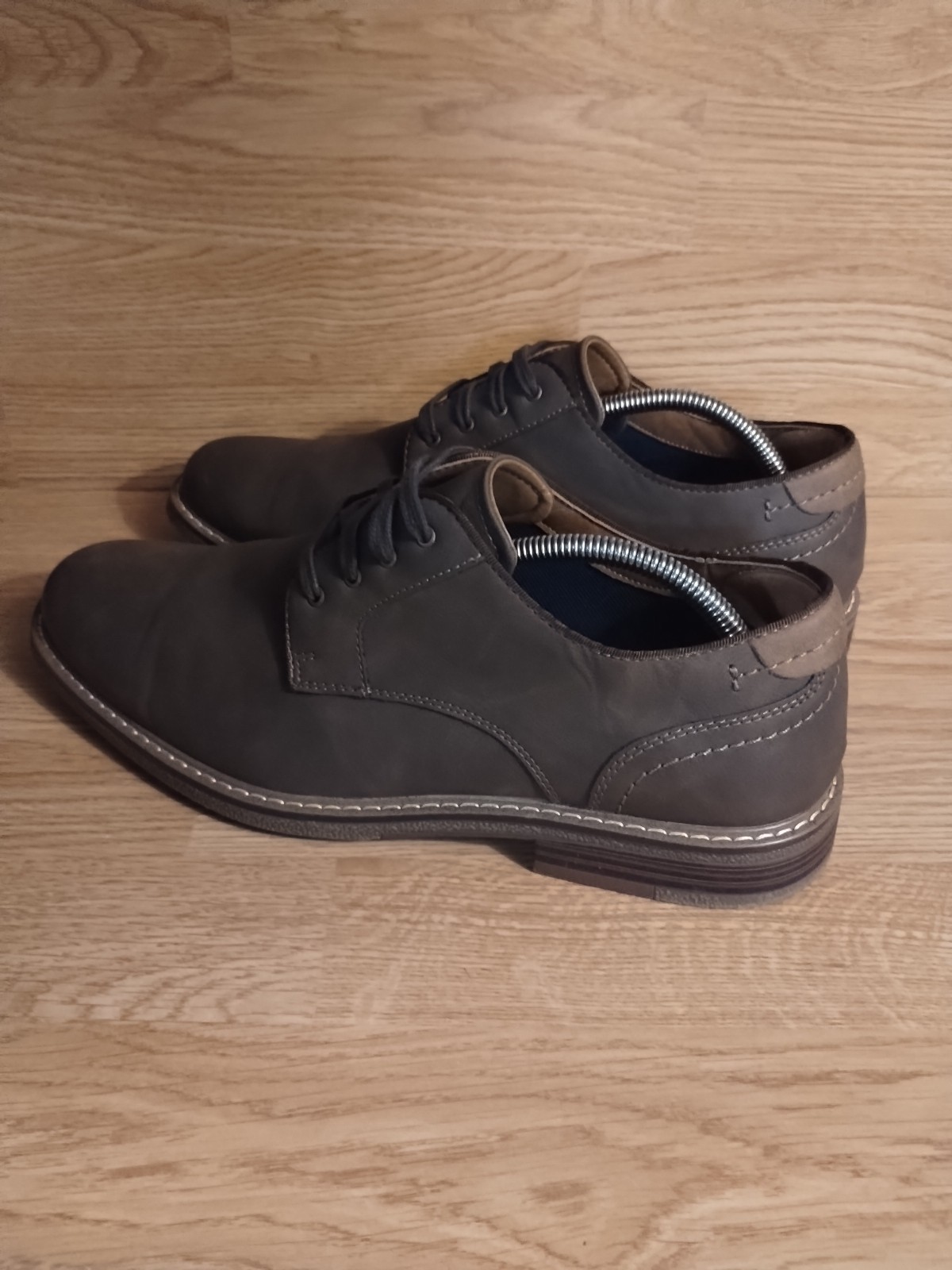 SAOLA Scarpa Oxford Dockers uomo Bronson pelle sintetica robusta casual suola con lacci