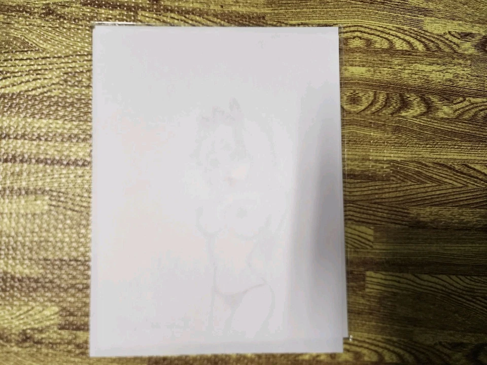 Dean Yeagle  Original Sketch Mandy signed 8.5 x 11 - Image 2 of 2