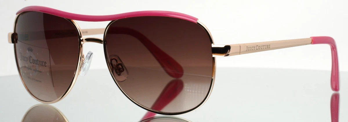Juicy Couture Gold Designer Sunglasses for Women for sale | eBay display picture 1