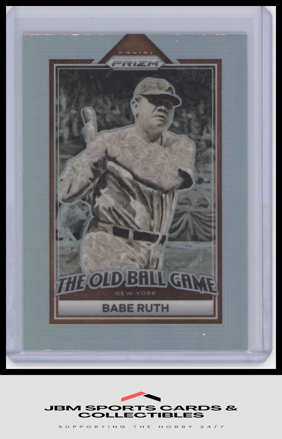 2023 Panini Prizm #OBG2 Babe Ruth The Old Ball Game Silver Prizm
