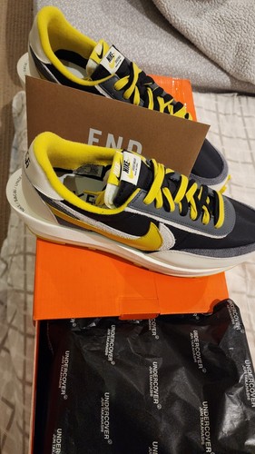 Nike LD Waffle Sacai Undercover Black Bright Citron size US 13 DJ4877 001