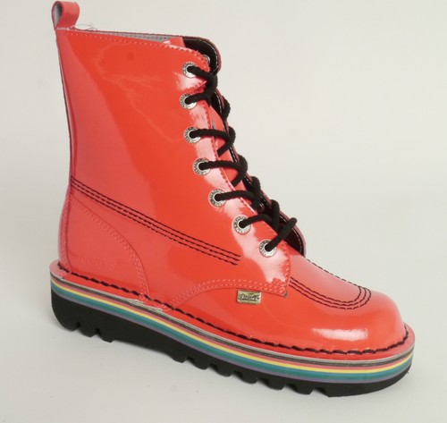 pink patent kickers