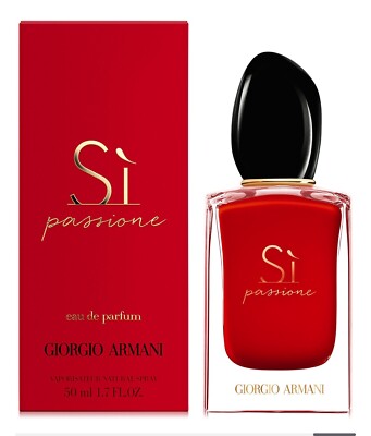 Armani Si PASSIONE by Giorgio Armani EDP for Women 1.7 oz / 50 ml *NIB* Sealed