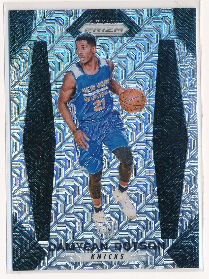 2017-18 Panini Prizm Basketball Hyper Prizms Damyean Dotson #272 Rookie RC /25
