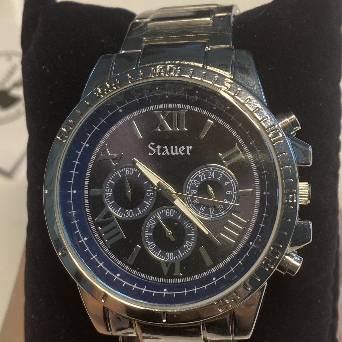Blue Marin Chronograph Stauer Men