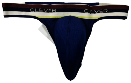 Clever Moda Mens 1274 Ethnic Pride Thong- Dark Blue, Small - Afbeelding 3 van 10