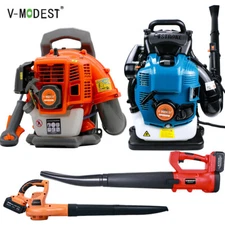 4-Stroke Backpack Leaf Blower Gas Powered/Handheld Leaf Blower Battery Powered
