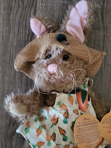 BRASS BUTTON BEARS Lot Of 5 Flora, Rosie, Cody & Others #RBX897 - Picture 15 of 16