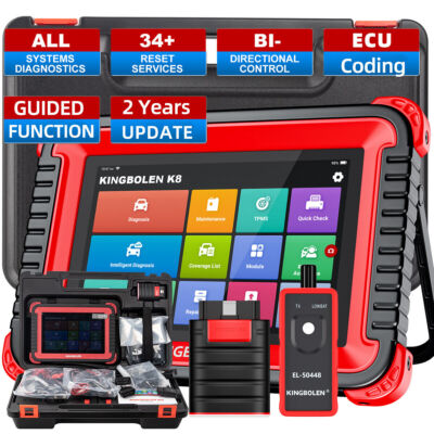 KINGBOLEN K8 Pro ALL System Bidirectional Diagnostic Scanner ECU Coding TPMS