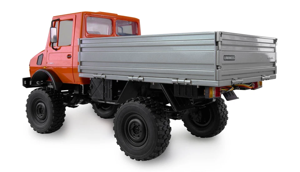 Amewi Unimog Advanced 1:12 RC Auto mit 2-Gang-Getriebe & Crawler-Funktion - Bild 4 von 4