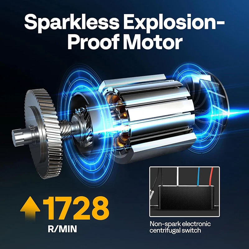 Bomba de vacío de aire 4,5 CFM 1/3 HP R32 R1234yf R134a R22 R410a Foto 3 de 4