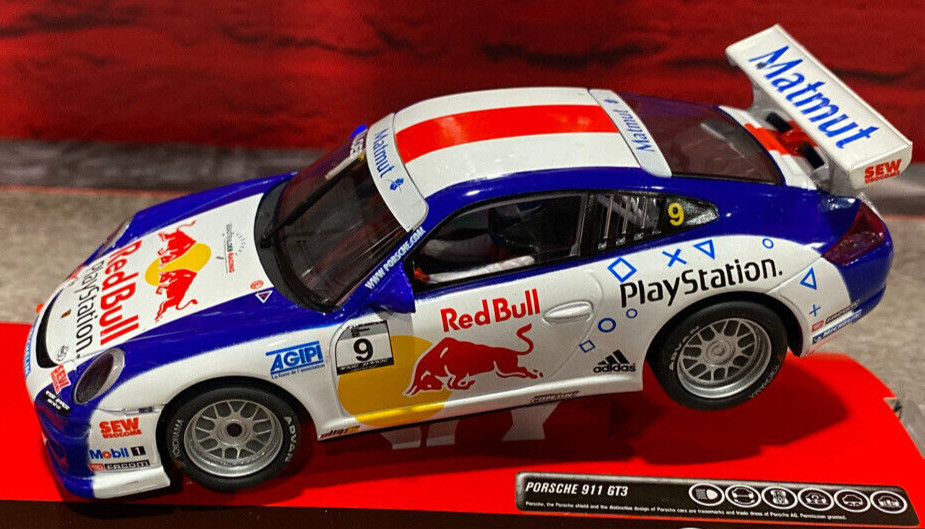 SCX 1/32 Stock Tires, Silver Wheels & struts sets for PORSCHE 911 - New