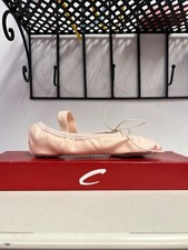 CAPEZIO SCULPTURE II PRO PINK BALLET SHOES 20321 SIZE 4 M