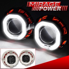 For Audi Volvo Bi Xenon Projector Headlight Ccfl Halo Angel Eyes Ring Shroud Kit