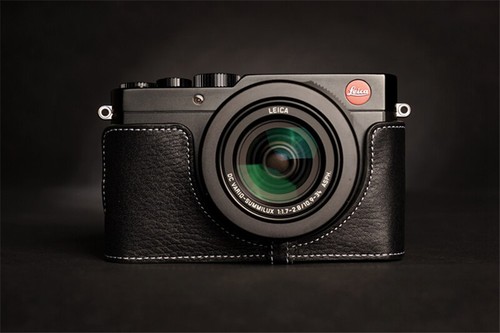 Leica Typ109 DLUX7 Genuine Leather Half Case Camera Retro Cover Handmade Case - Picture 6 of 12