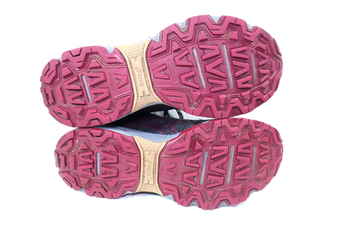 Buty do biegania Asics Gel-Venture 7 Comfort Trail damskie rozmiar 9.5 czarne szare różowe - Zdjęcie 10 z 14