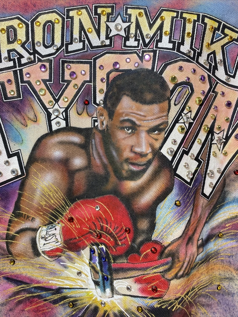 Rare Vintage Tony Alamo Mike Tyson Studded Jacket M