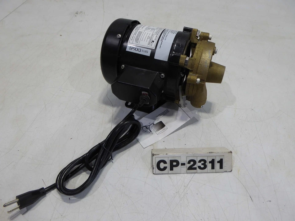 Bomba centrífuga Dayton .125 HP .75" entrada .50" salida CP2311 Foto 3 de 4