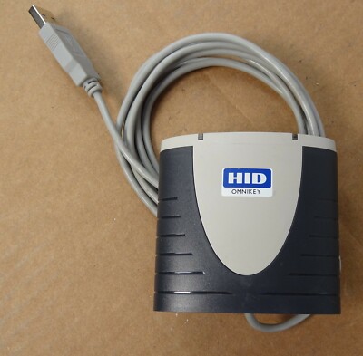 Lot of 10 HID Omnikey 3121 R31210320-01 Smart Card Reader Interior Grey USB 2.0