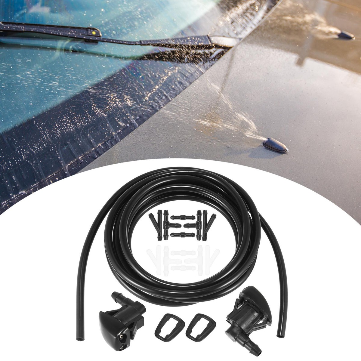 TENSHEN Lot De 2 Buses De Lave-glace à Double Trous 85381-44010 Pour Toyota Avalon, Carmry, Prius