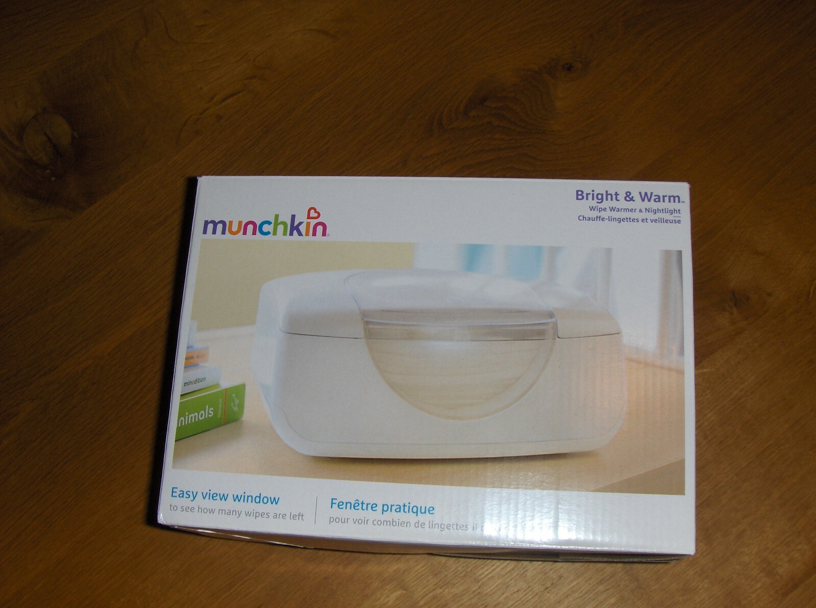munchkin bright & warm wipe warmer