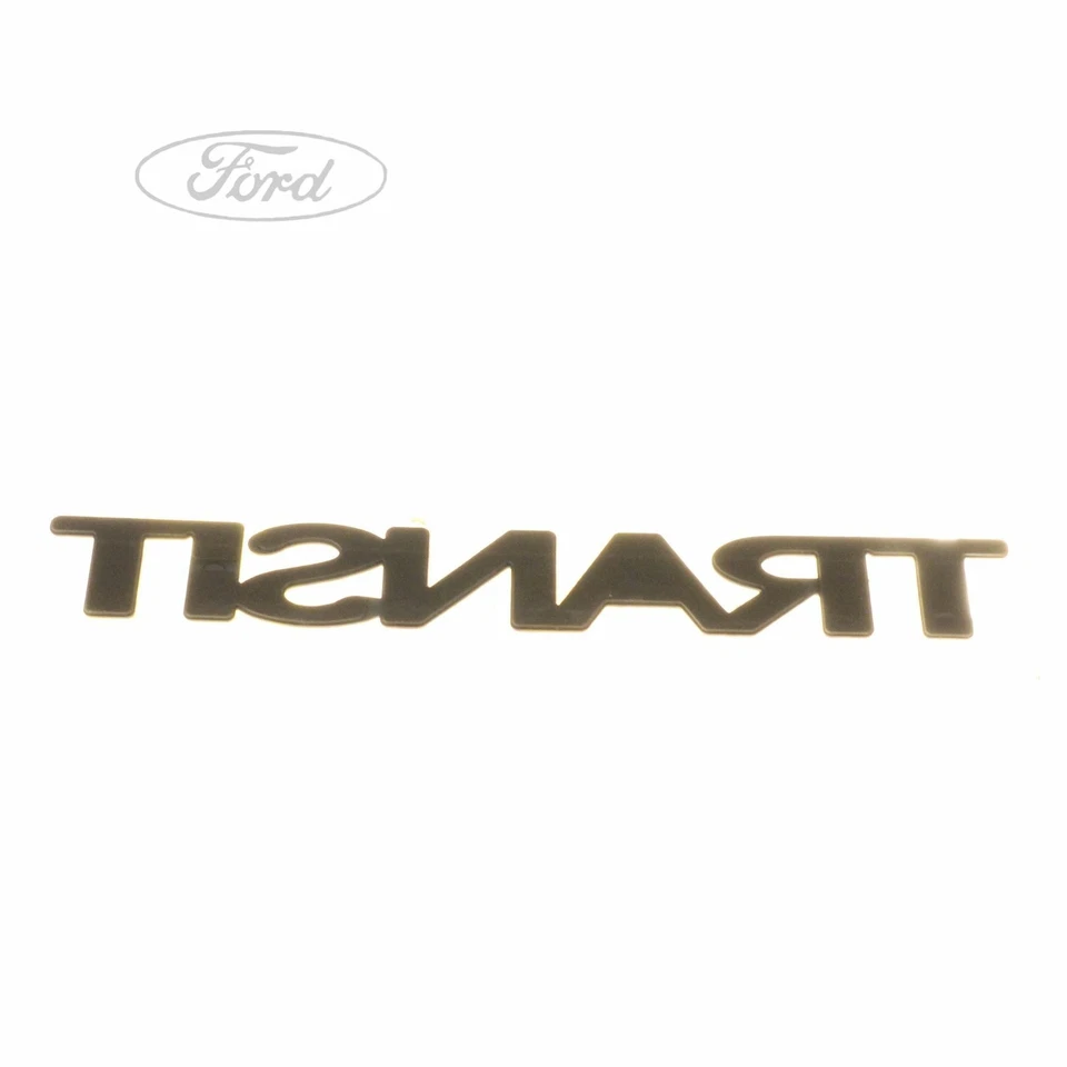Genuine Ford Transit Transit Rear Door Name Plate Badge Emblem 2000-2014 1666170 - Image 3 of 4