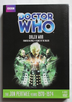 Doctor Who - Dalek War 4 disc DVD set story # 67 & 68 Jon