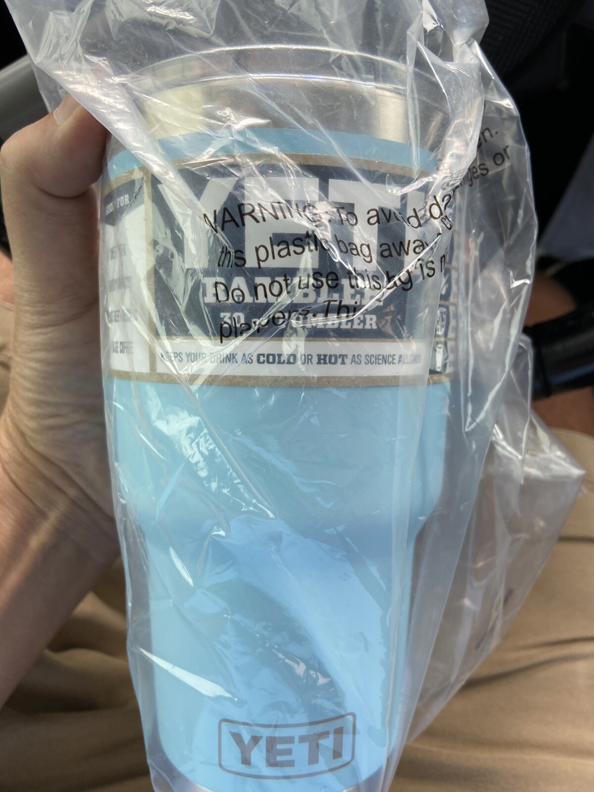 yeti 30 oz sky blue