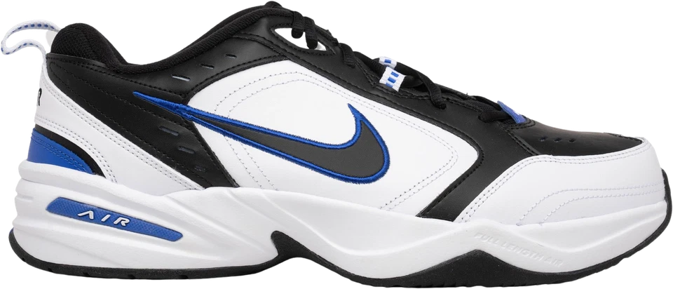 Nike Air Monarch IV 4E Wide White Black - 1 of 6
