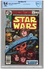 Star Wars  # 19  CBCS   9.4   NM  White pgs  1/79  Newsstand Edition  Senator Gr