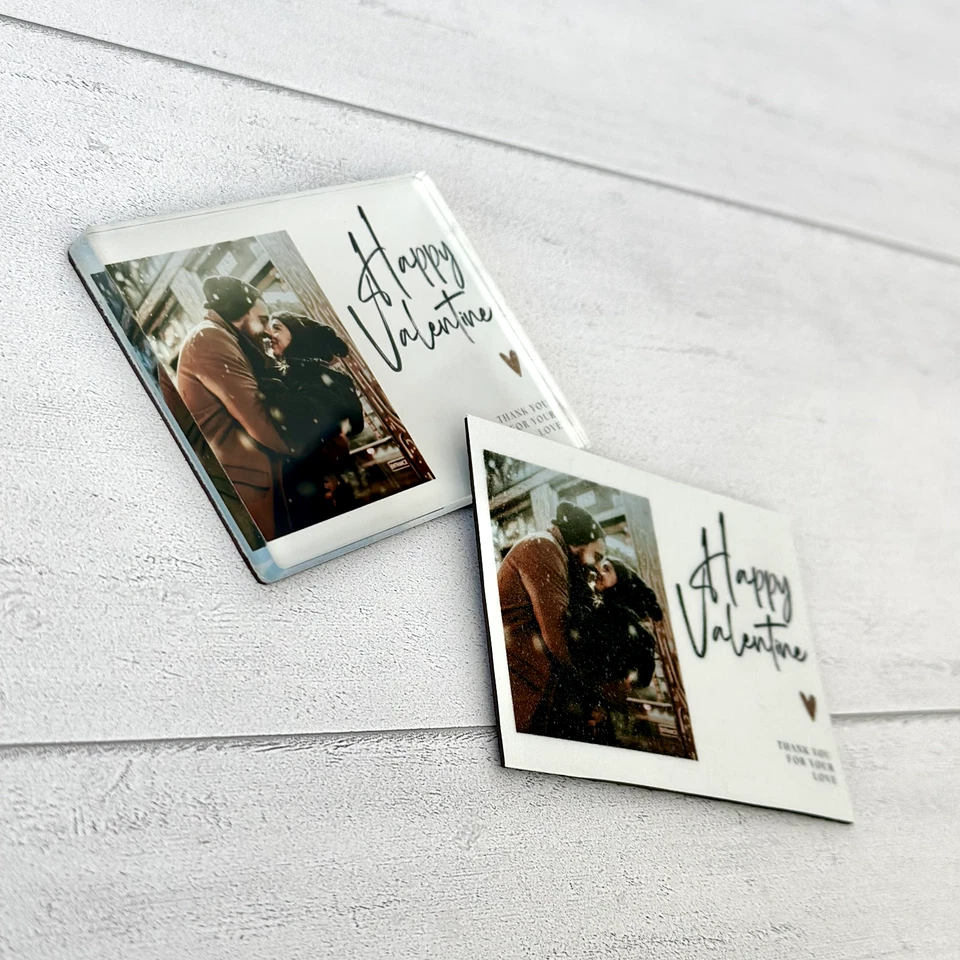 "Imán acrílico personalizado para nevera 2,36"" x 3,15"" (6x8 cm) regalos personalizados" Foto 3 de 4
