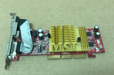 大 大特価！ 超希少 最遊記 TELEPHONE CARD MSI NVIDIA GEFORCE FX 5200 128MB DVI/VGA/TV AGP 8X Video Card