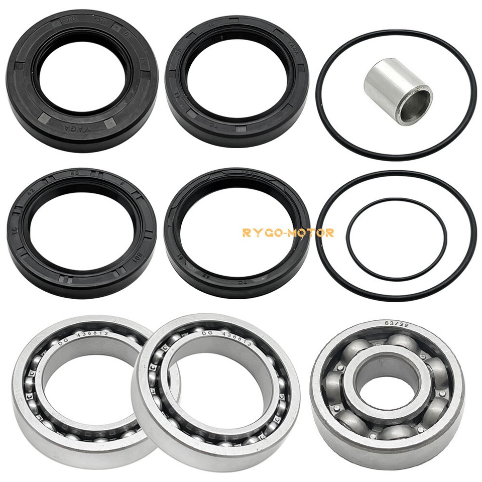 Rear Differential Bearings Seals Kit For Honda TRX300FW TRX300 FourTrax 88-2000