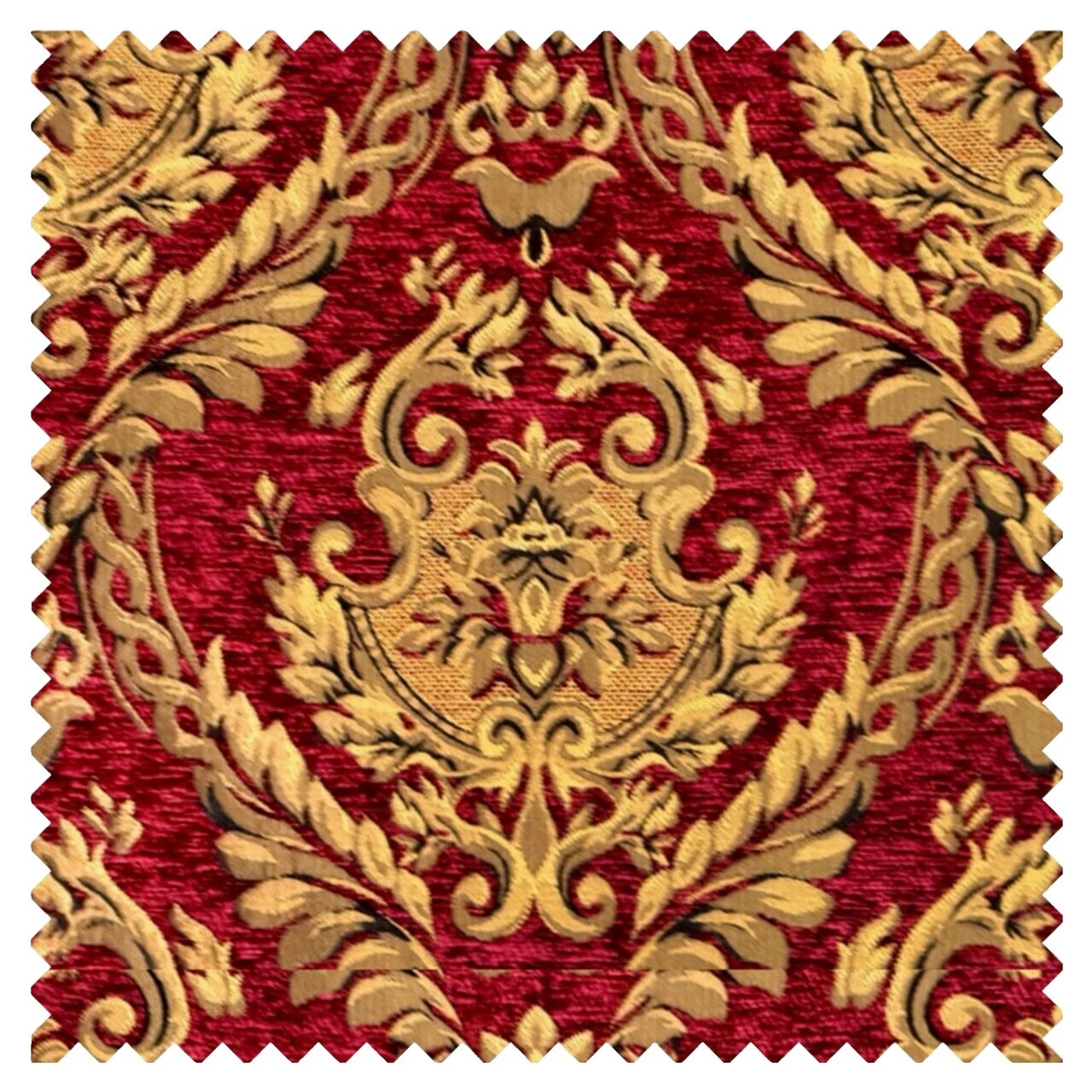 Flores y plantas de Chenille Cortinas géneros artesanales