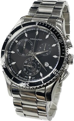 Discount Hamilton Jazz Master Seaview H375120 Chronograph w/box