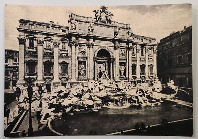 Roma - Fountain of Trevi - Rome, Italy, Postcard