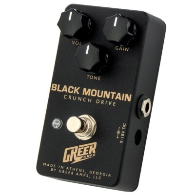 New Greer Amps Black Mountain Crunch Drive Effects