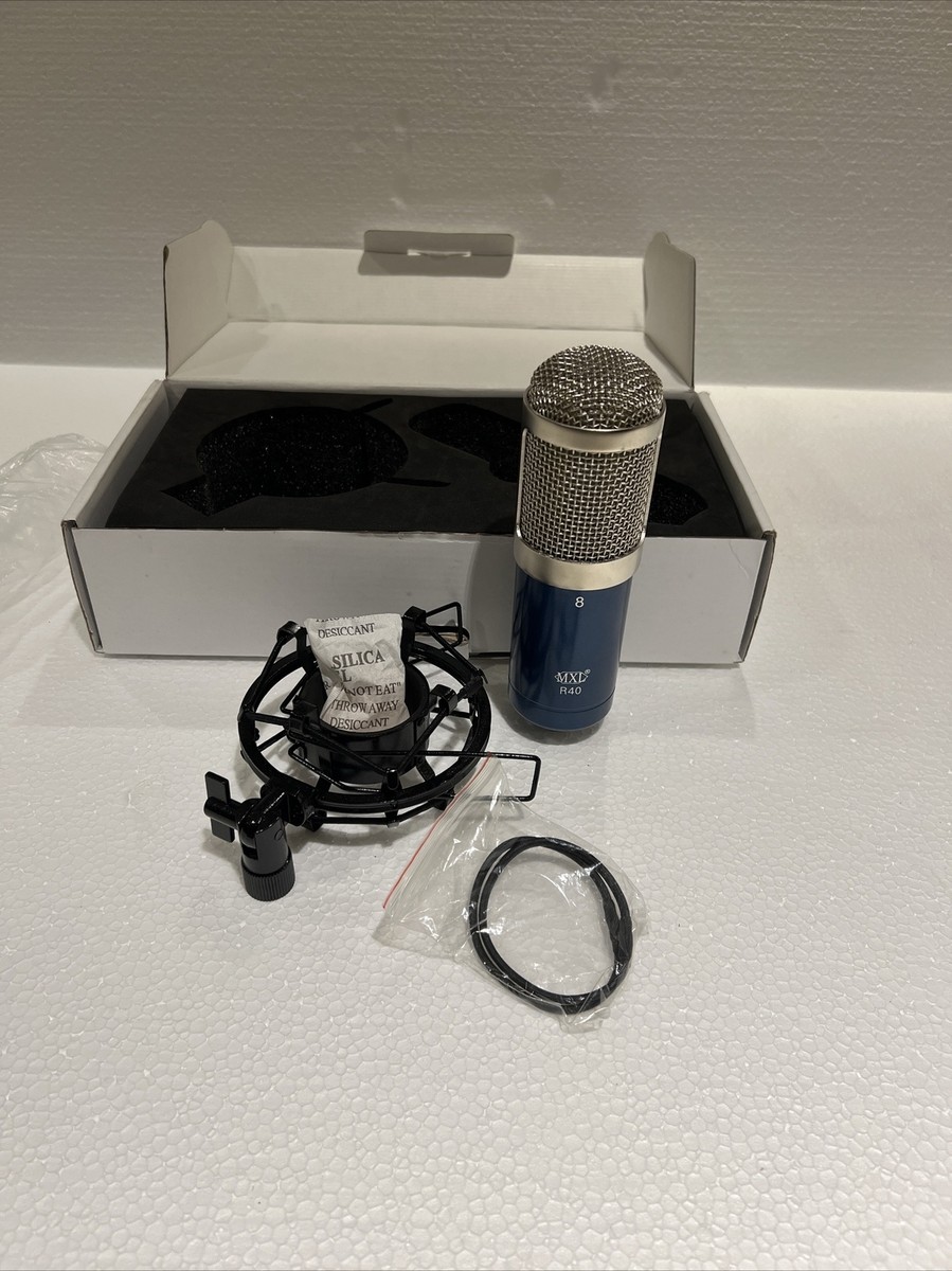 MXL R40 Ribbon Microphone New Open Box Missing Owners Manual | eBay
