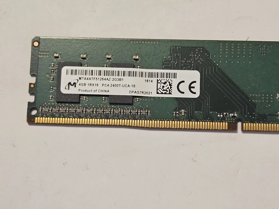 HP 854912-001 4GB RAM 1RX16 DDR4 PC4-2400T FREE SHIP - Image 2 of 4