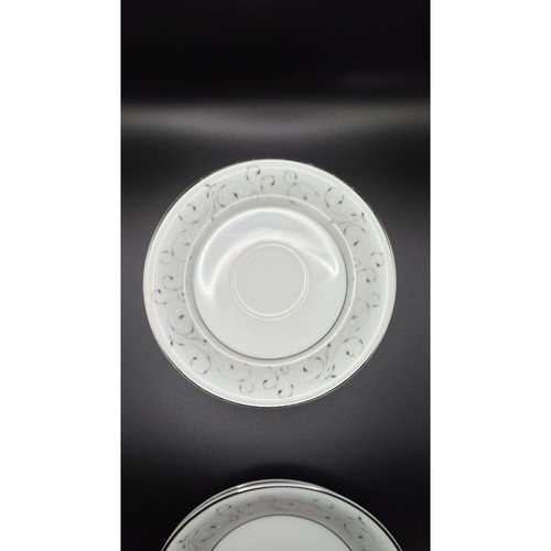 Plato Platillo Vintage Harmony Fukagawa Patrón 4504 Gris Pergaminos Reemplazos 4PC - Imagen 4 de 11