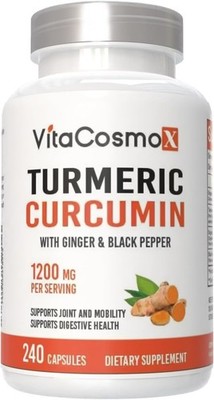 Turmeric Extract Curcumin with Bioperine Joint & Inflammation Support Supplement