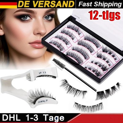 Magnetische Wimpern Magnetic Fake Lashes False Eyelashes Künstliche Wimpern -Set