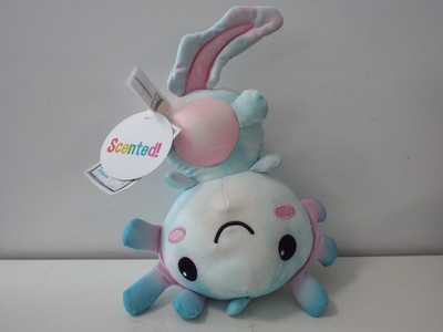 2Scoops ''Aqua Axolotl'' Strawberry Scented 12'' Microbead Plush (New w/Tags, 2019)