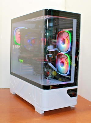 New RGB Gaming PC Desktop Computer i5-11400 4.4 GHz 1TB 32GB RTX 2070 Win 11