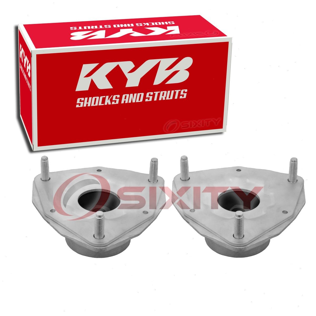 2 pc KYB Front Suspension Strut Mounts for 2011-2013 Infiniti M37 Shock ki