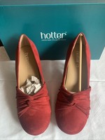 Hotter Shoes Size 7.5 New Suede Comfort Fit Heels